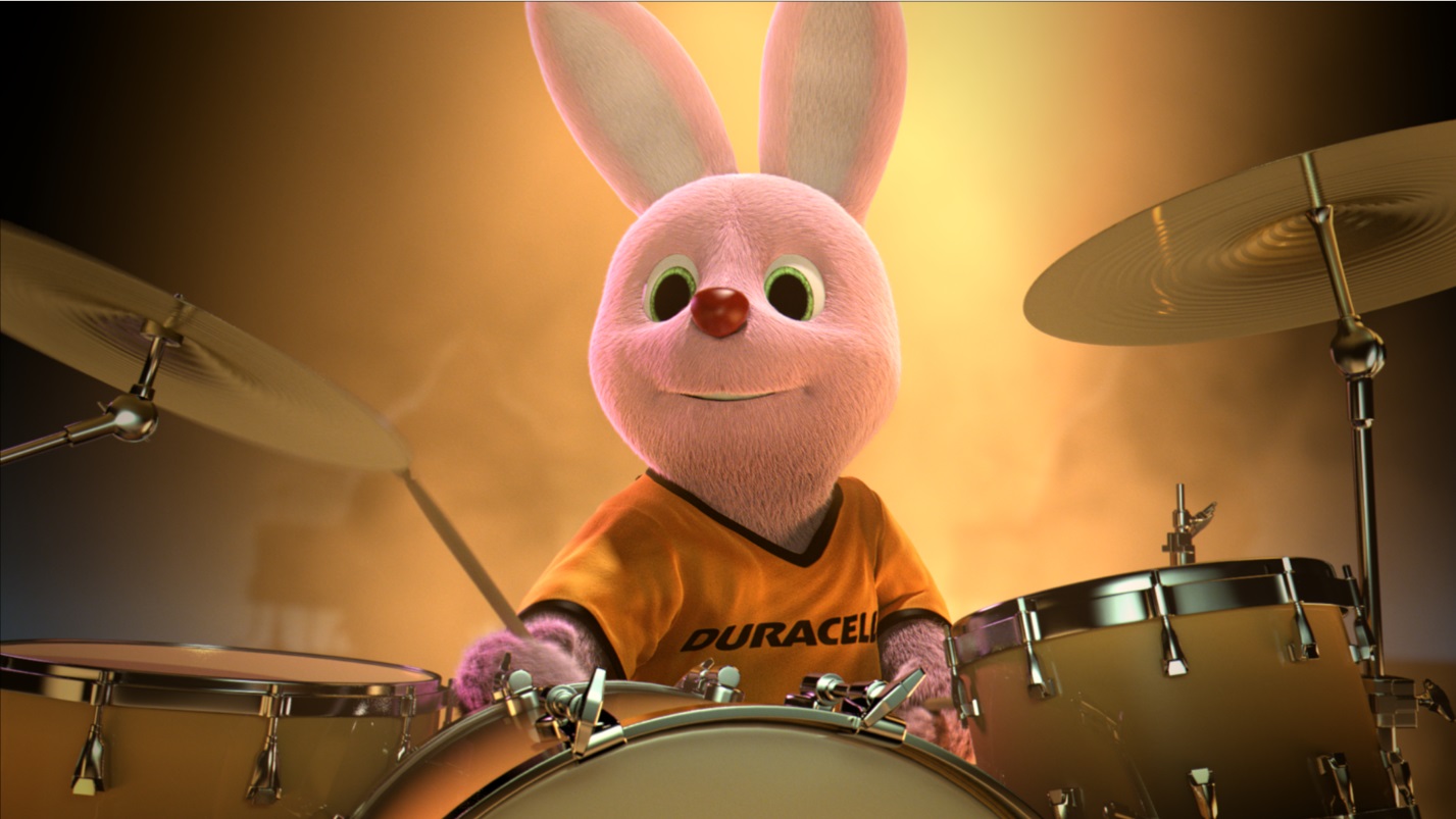 Look at his stupid rabbit head.